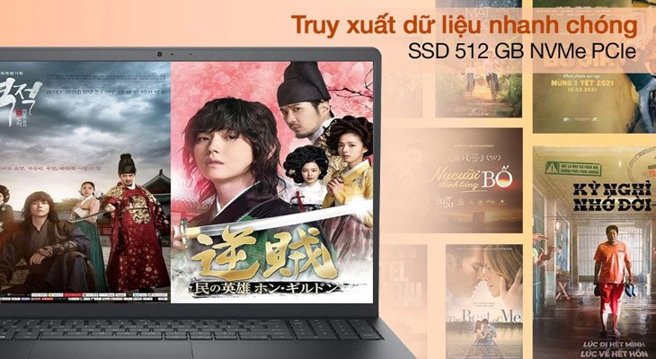 Laptop với dung lượng bộ nhớ lớn, phù hợp cho người dùng cần lưu trữ nhiều khi nên mua laptop hay máy tính bảng.