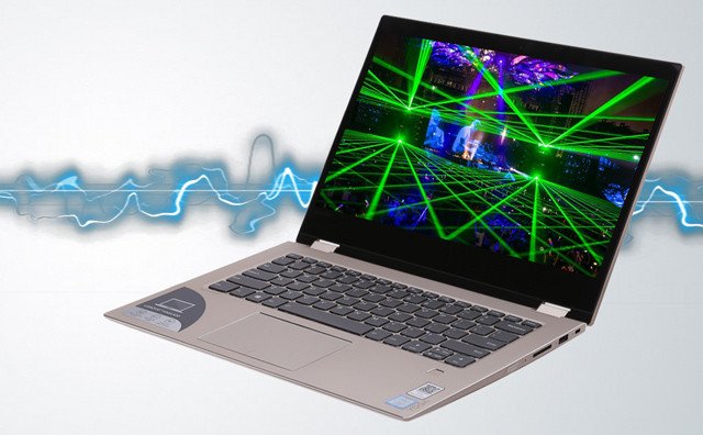 Laptop với loa Harman Kardon và Dolby Audio