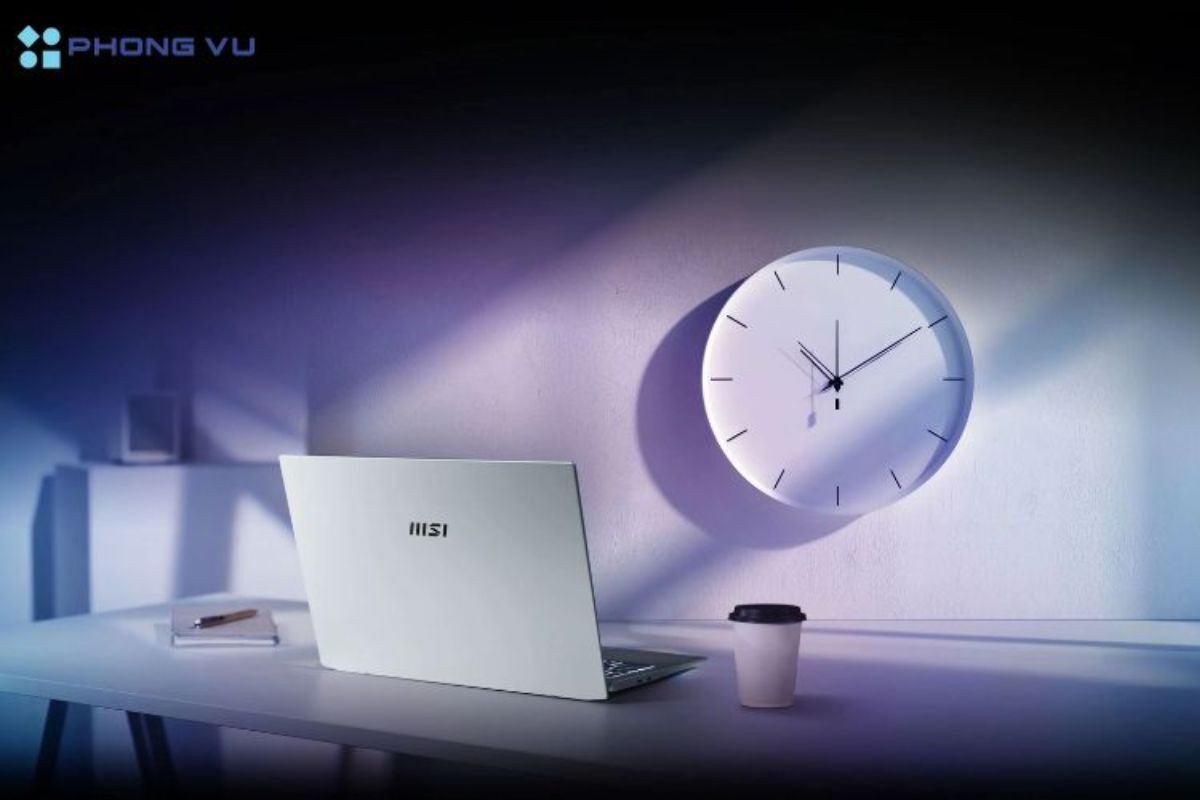 Laptop với thời lượng pin dài giúp làm việc cả ngày