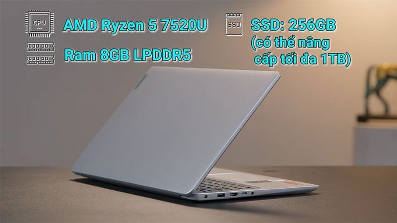 Lenovo Ideapad 1 đáp ứng tốt các nhu cầu của sinh viên kinh tế