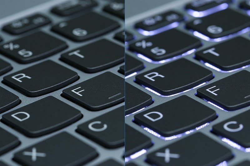 Lenovo Ideapad 5 Pro 14ITL6 i7 1165G7 bàn phím có đèn nền