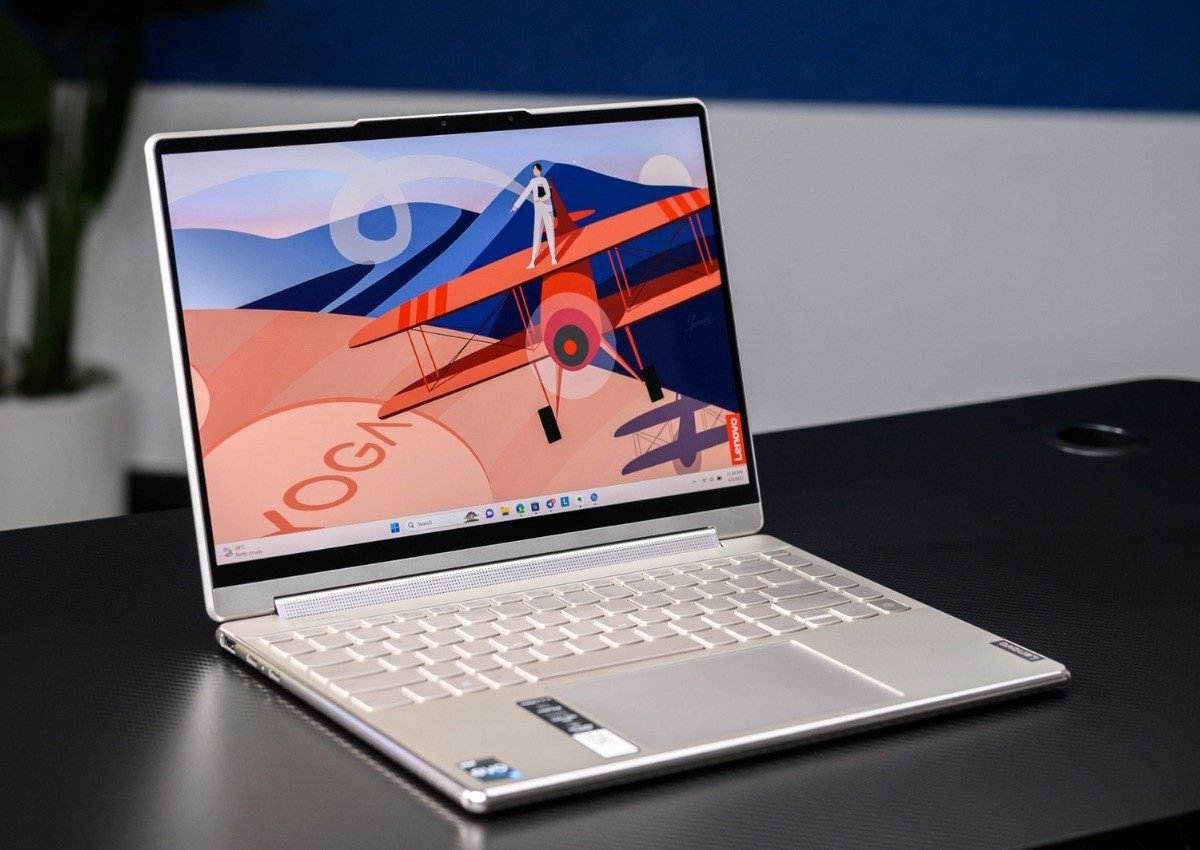 Lenovo Yoga 9i Gen 8 có thiết kế sang trọng