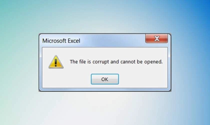 lỗi file bị hỏng khi thiếu RAM cần nâng cấp RAM laptop