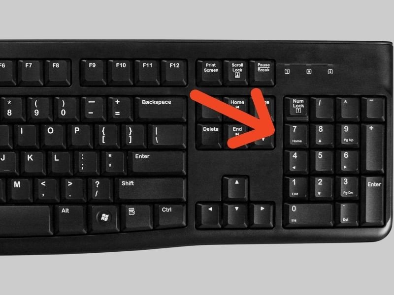 Lỗi không đánh được số trên bàn phím laptop