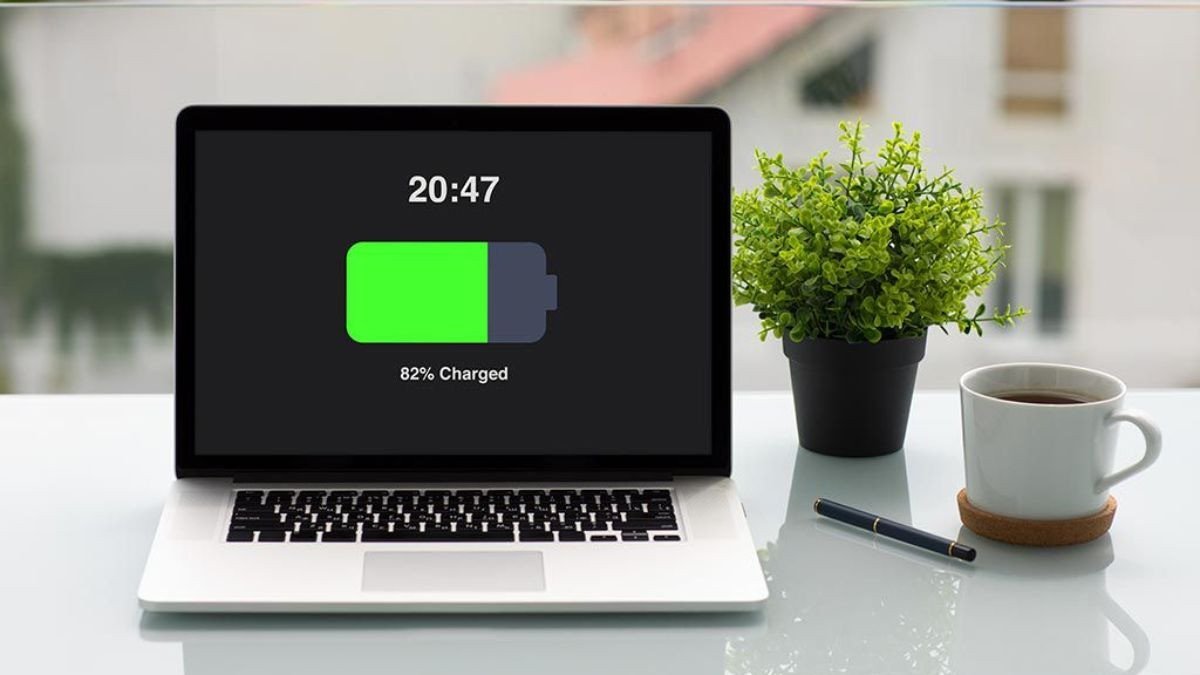 Lời khuyên sạc pin laptop trong khoảng 20-80% để tối ưu tuổi thọ