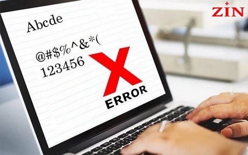 Lỗi loạn chữ trên bàn phím laptop Dell chính hãng ảnh hưởng đến trải nghiệm gõ phím.