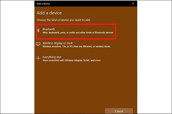Lựa chọn loại thiết bị Bluetooth để kết nối chuột với laptop một cách hiệu quả.