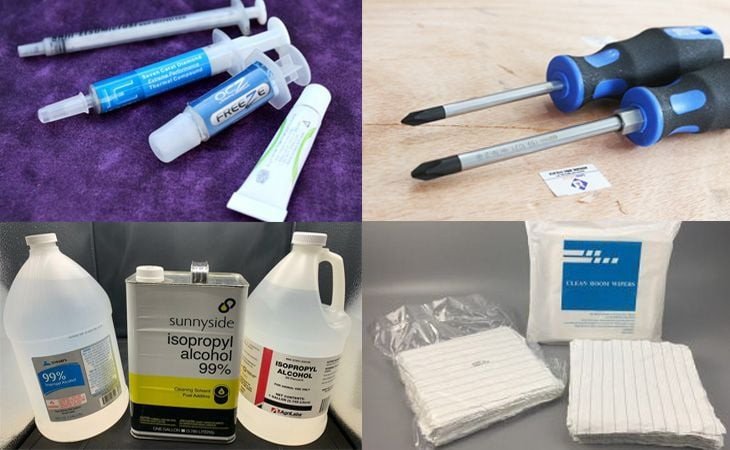 Lưu ý trước khi tra keo tản nhiệt trên PC, laptop