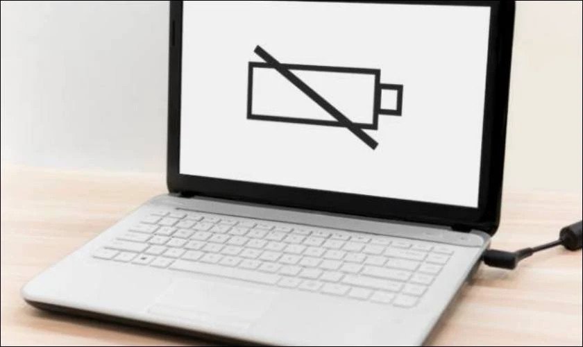 Lý do laptop sạc pin không tăng phần trăm