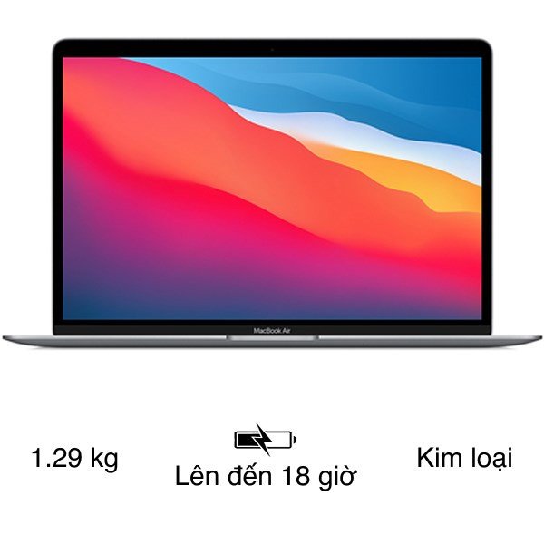 MacBook Air M1 nhỏ gọn với hiệu năng mạnh mẽ vượt trội