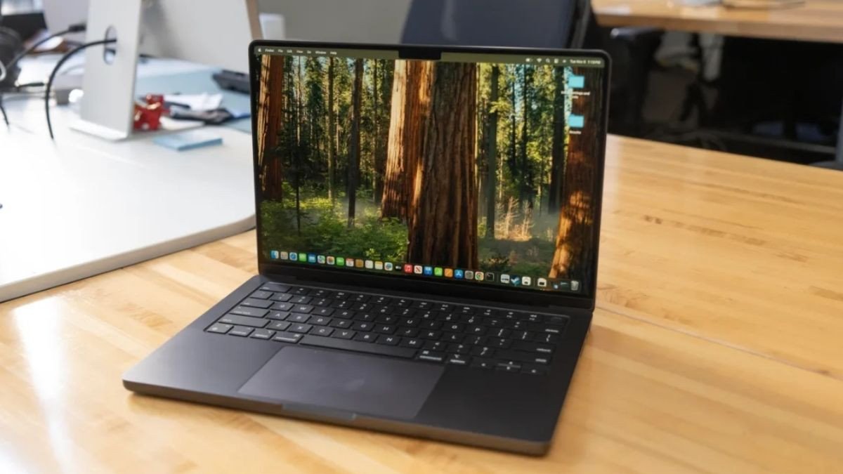 MacBook Pro 14 inch M4, minh họa cho dòng laptop cao cấp với hiệu năng vượt trội