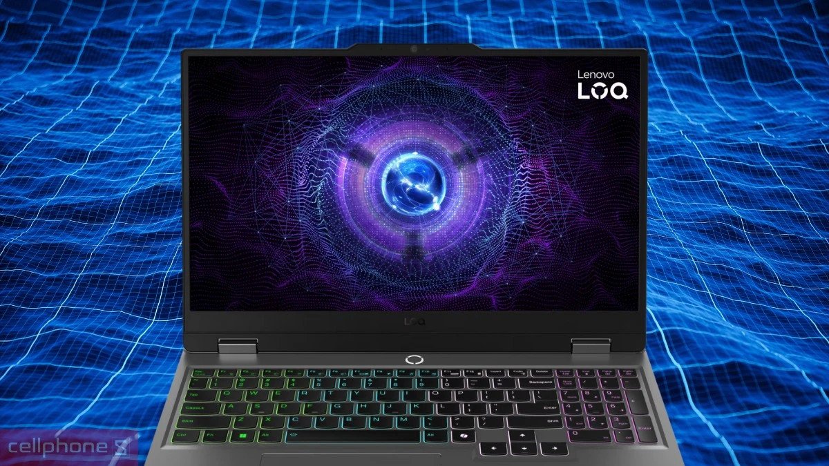 Màn hình 144Hz trên laptop Lenovo LOQ 15IRX9 83DV01ALVN