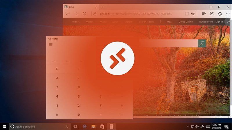 Màn hình cài đặt Microsoft Remote Desktop trên hệ điều hành Windows