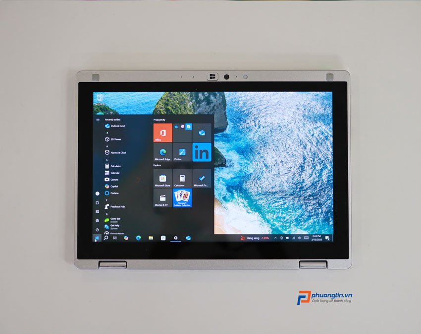 Màn hình cảm ứng của Panasonic Let's note CF-RZ6