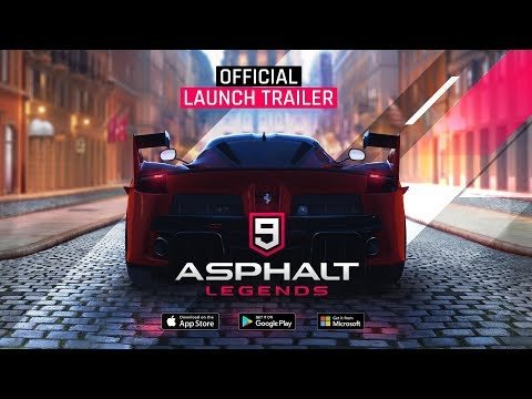 Màn hình chọn xe Asphalt 9 Legends, game đua xe offline hay cho laptop free