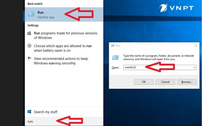 Màn hình hiển thị cửa sổ System Information với các thông tin chi tiết về hệ thống máy tính