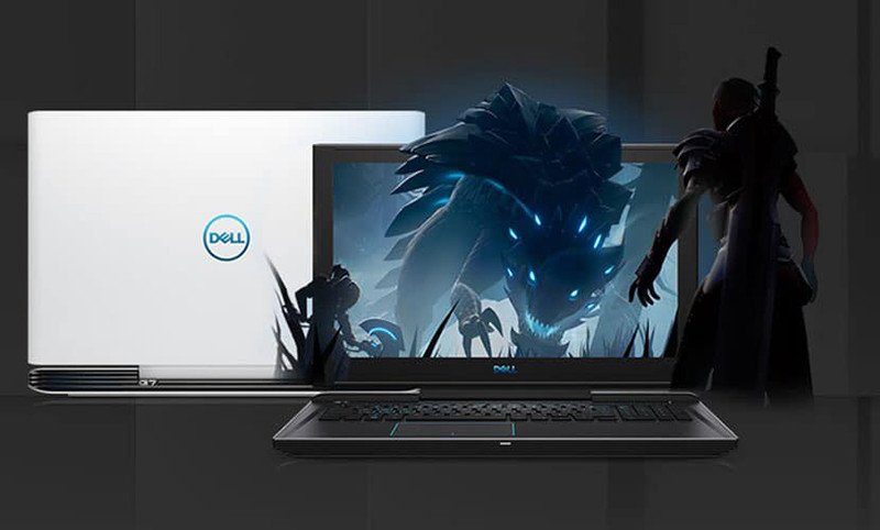 Màn hình hiển thị sắc nét của laptop Dell gaming