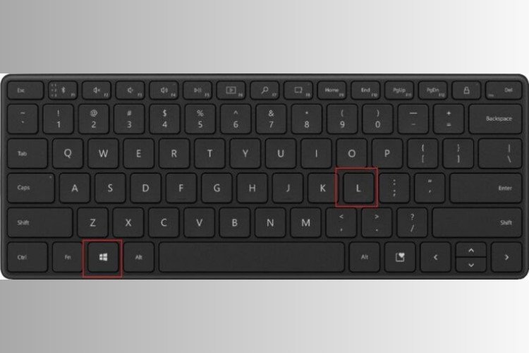 Màn hình khóa Windows 10 với ô nhập mật khẩu để bảo vệ laptop