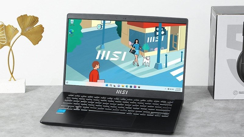 Màn hình laptop 14 inch Full HD hiển thị rõ nét