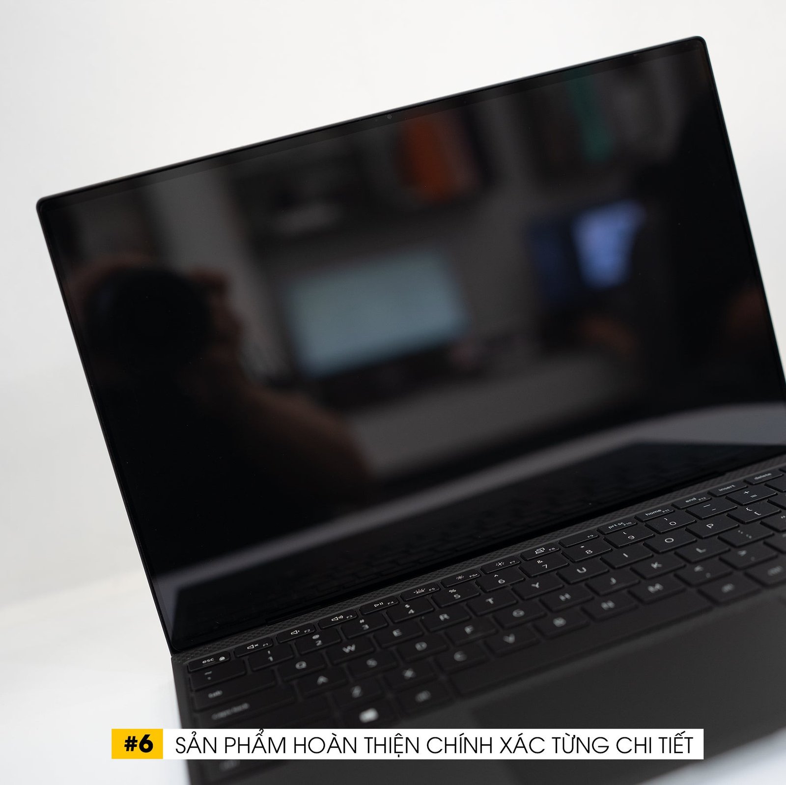 Màn hình laptop 14 inch sau khi dán bảo vệ hoàn chỉnh