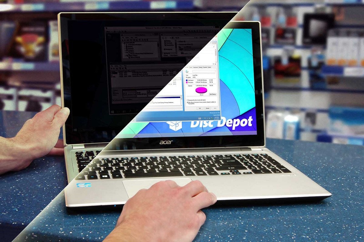 Màn hình laptop bị tối đen do mất đèn nền