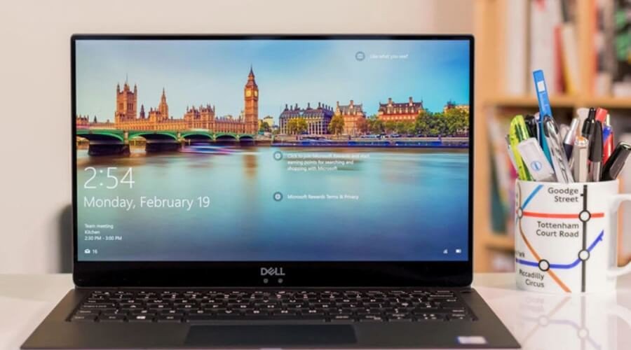 Màn hình laptop Dell Inspiron Full HD sắc nét