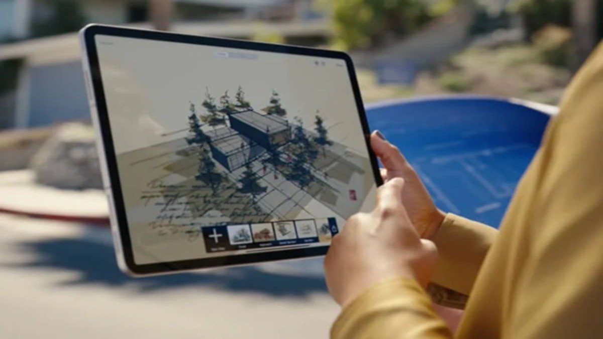 Màn hình máy tính bảng hiển thị sắc nét, lý tưởng cho việc thay thế laptop