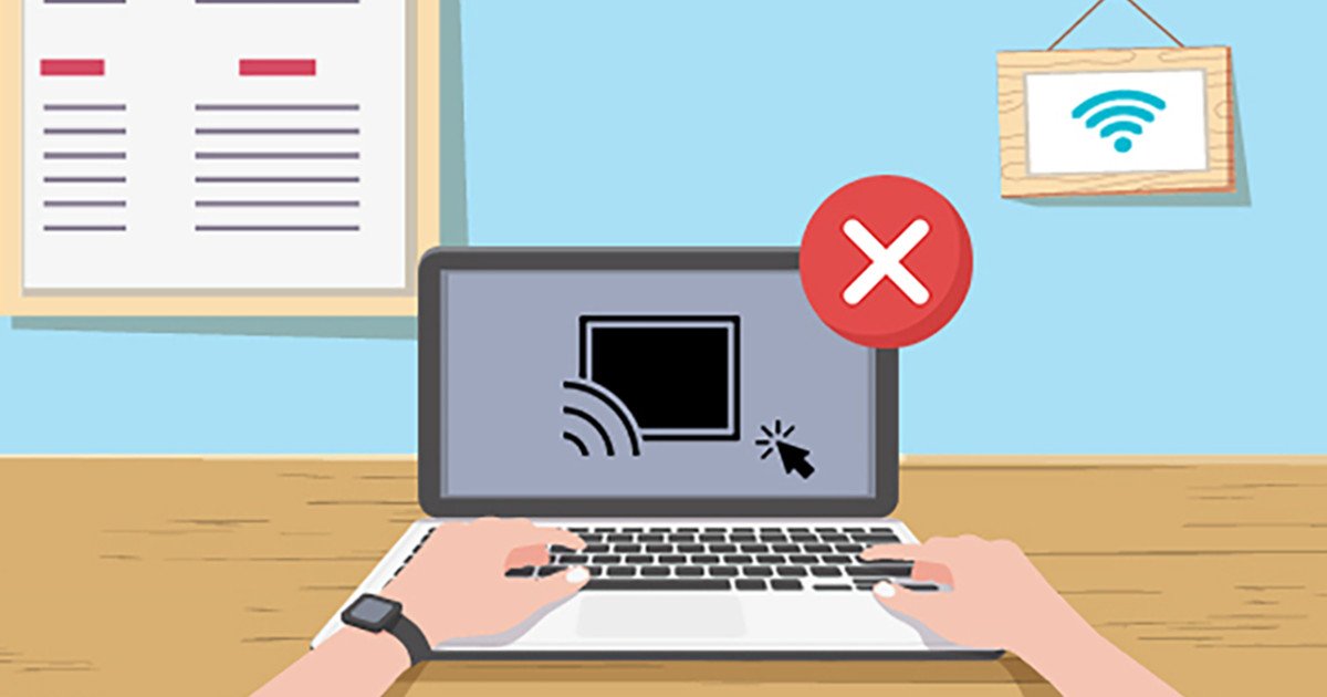 Màn hình máy tính hiển thị lỗi "Connected, no Internet access"