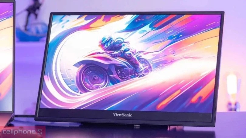 Màn hình phụ di động ViewSonic với thiết kế thanh lịch