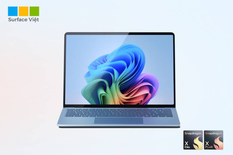 Màn hình PixelSense Flow sống động trên **Surface Laptop 7**, hiển thị màu sắc chân thực