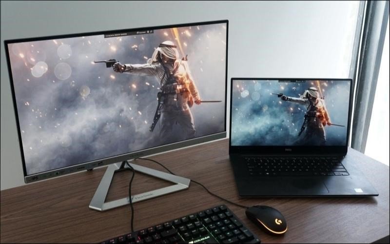 Màn hình viền mỏng giúp trải nghiệm sử dụng màn hình phụ laptop tốt hơn