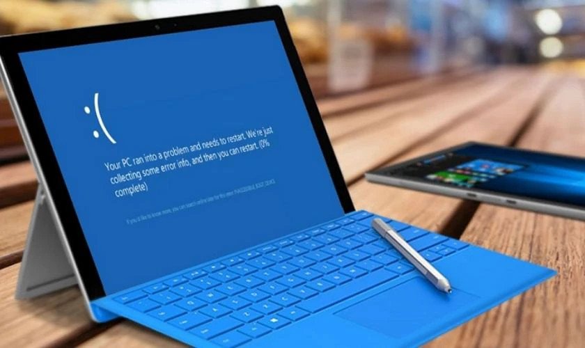 Màn hình xanh chết chóc (BSOD) khi máy tính không lên nguồn