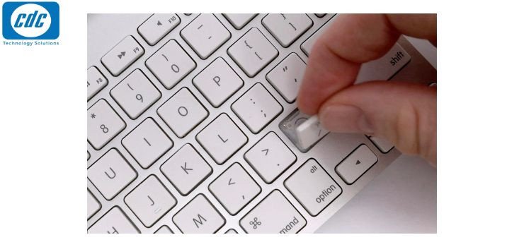 Mặt phím laptop Dell bị bung và vị trí cần lắp lại