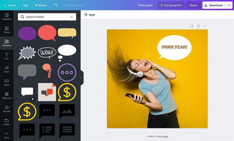 mẫu thiết kế Canva bán chạy