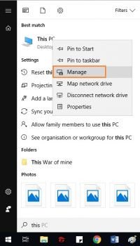 Menu quản lý máy tính để truy cập danh sách các dịch vụ đang chạy, hỗ trợ tăng FPS hiệu quả