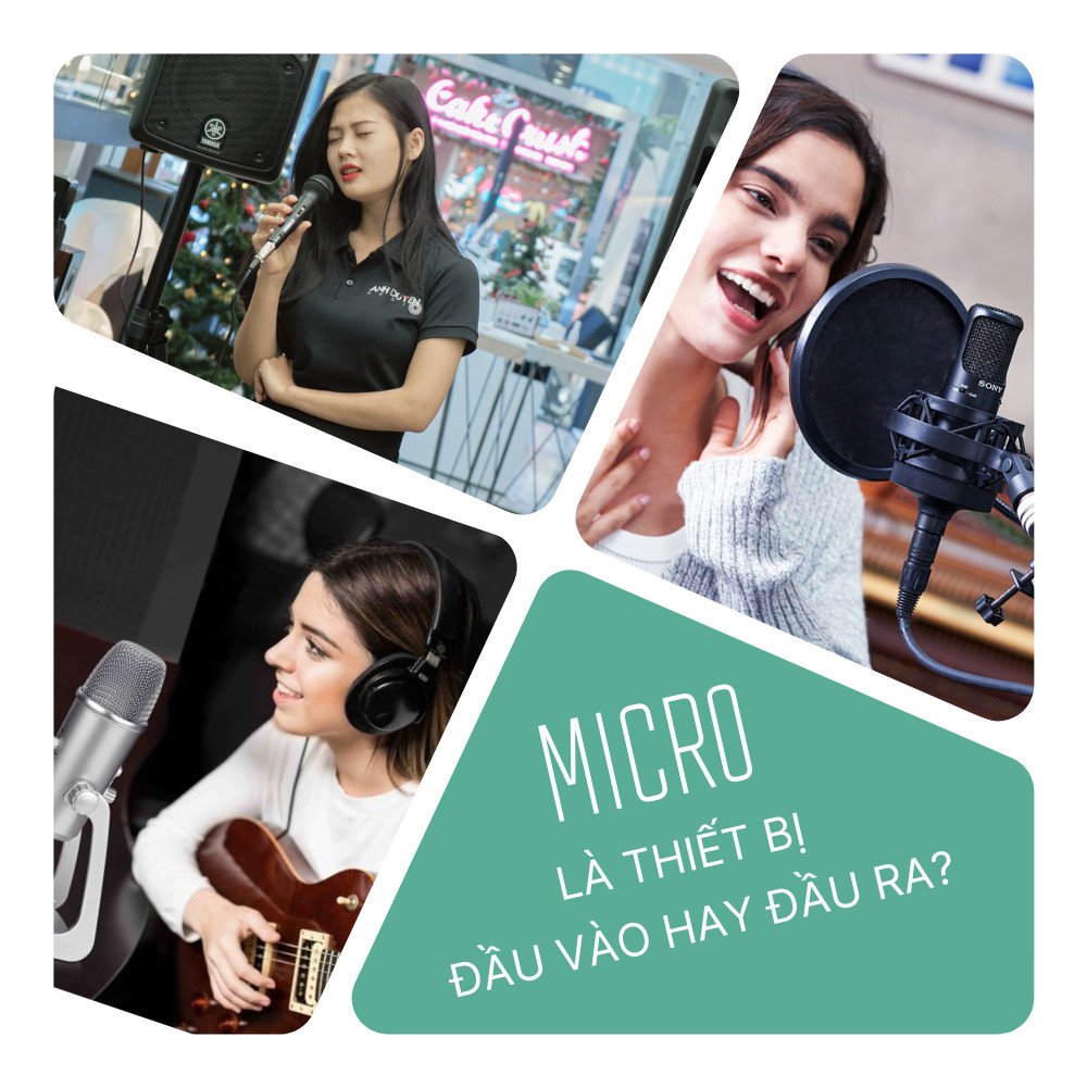 microphone là thiết bị đầu vào của tai nghe