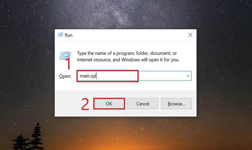 Mở chuột laptop Dell bị khóa