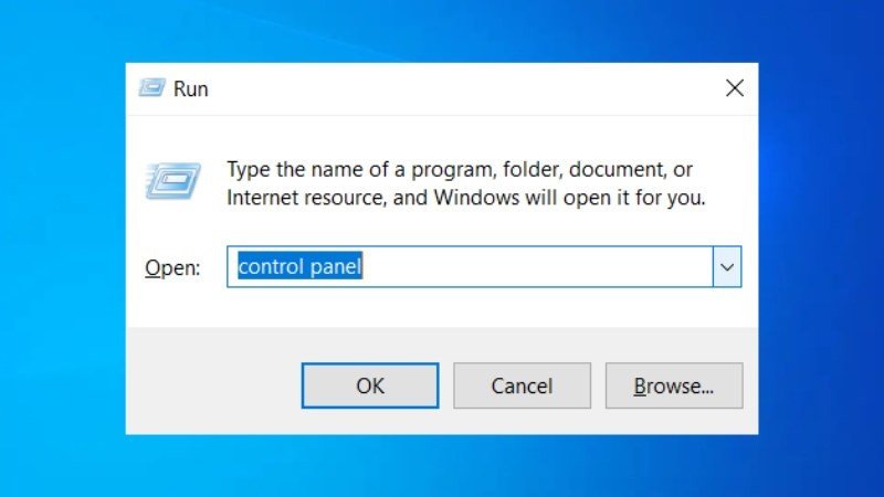 Mở Control Panel và cài đặt chuột để tinh chỉnh màn hình phụ laptop