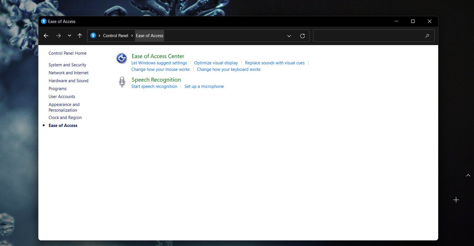 Mở khóa bàn phím laptop bằng Control Panel bước 3