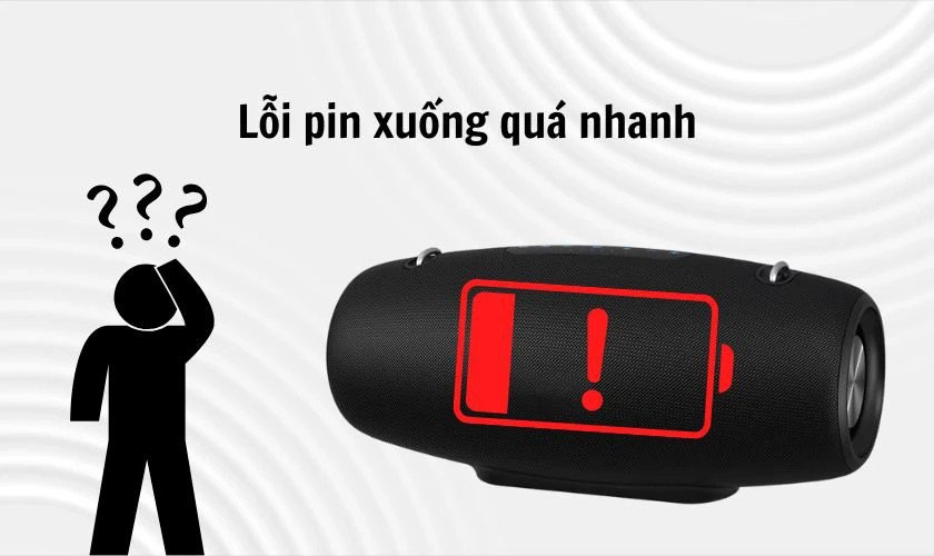 Một chiếc loa mini Bluetooth đang được sạc pin bằng cáp USB, đảm bảo nguồn điện ổn định