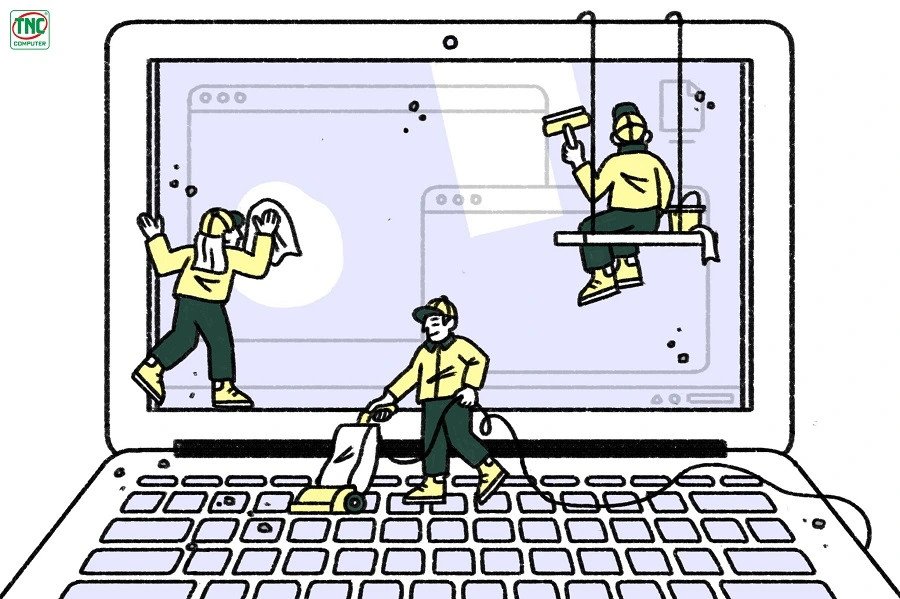 Một số lưu ý khi vệ sinh laptop để đảm bảo an toàn