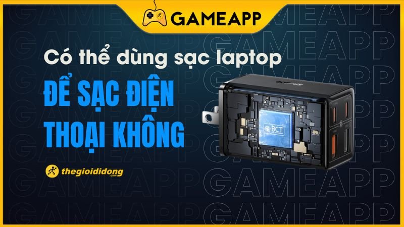 Người dùng đang băn khoăn về việc sạc điện thoại bằng sạc laptop USB-C