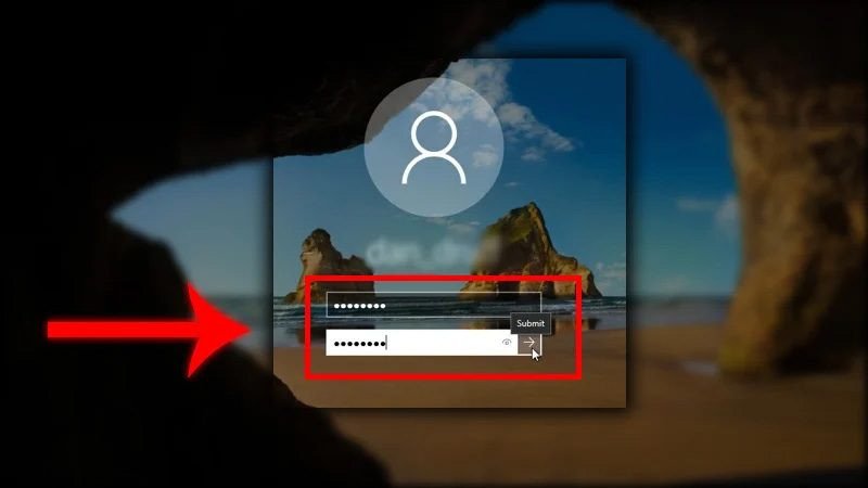 Người dùng đang cố gắng đăng nhập vào laptop Dell của mình sau khi quên mật khẩu
