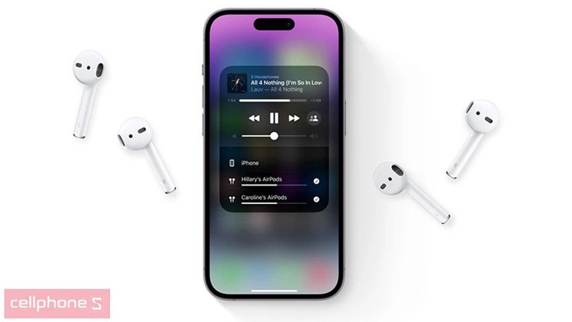 Người dùng kích hoạt Siri bằng giọng nói trên tai nghe AirPods 2
