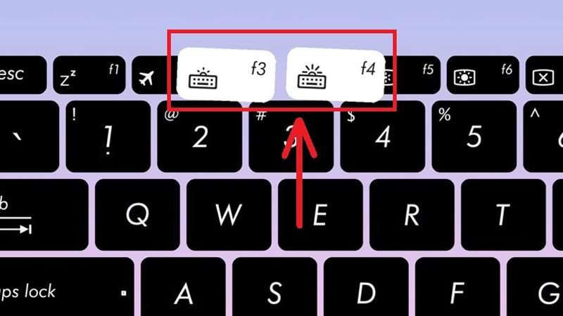 Người dùng nhấn tổ hợp phím chức năng trên bàn phím laptop Asus