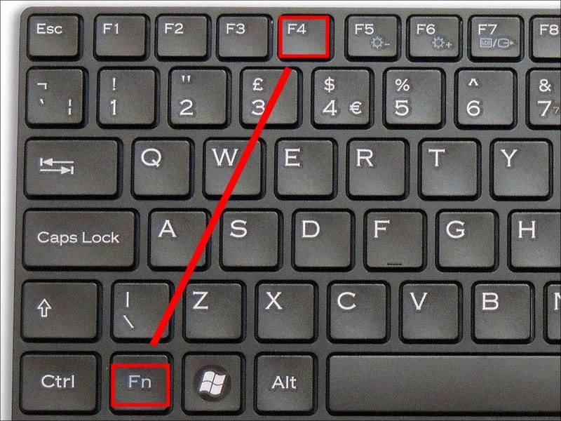 Người dùng nhấn tổ hợp phím Fn và F4 trên bàn phím laptop HP để kích hoạt chức năng cố định ô trong Excel.