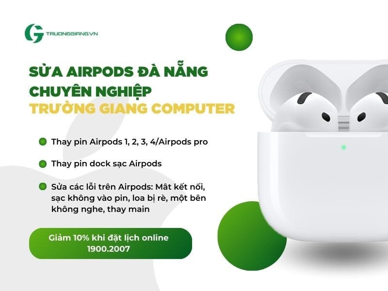 Người thợ sửa tai nghe Airpods ở Đà Nẵng