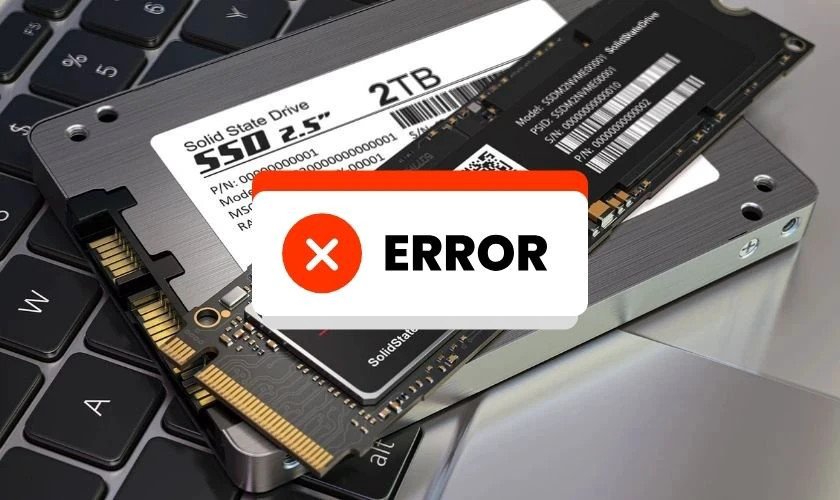 Nguyên nhân ổ cứng laptop bị hỏng