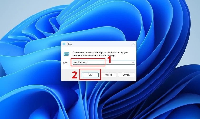 Nhấn tổ hợp phím Windows + R để mở nhanh hộp thoại Run