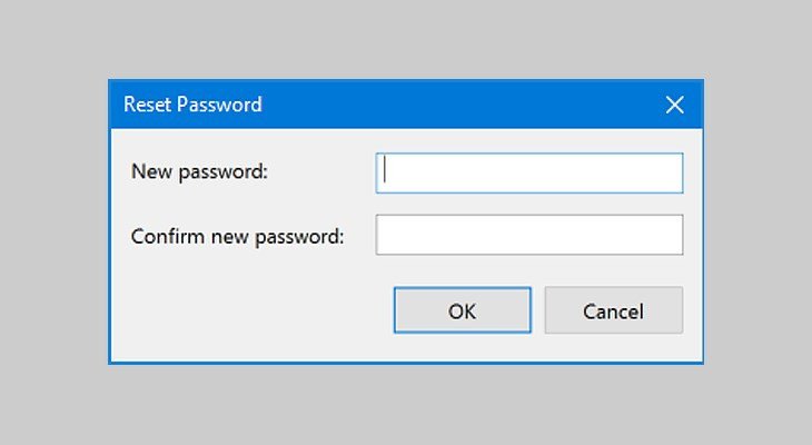 nhập mật khẩu mới trong netplwiz để đổi mk trên laptop
